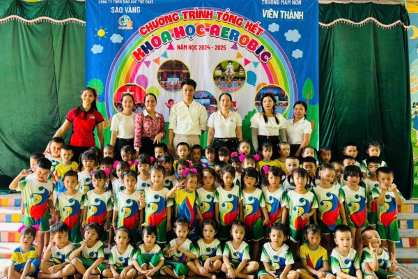 CHƯƠNG TRÌNH TỔNG KẾT KHÓA HỌC AEROBIC NĂM HỌC: 2024 - 2025